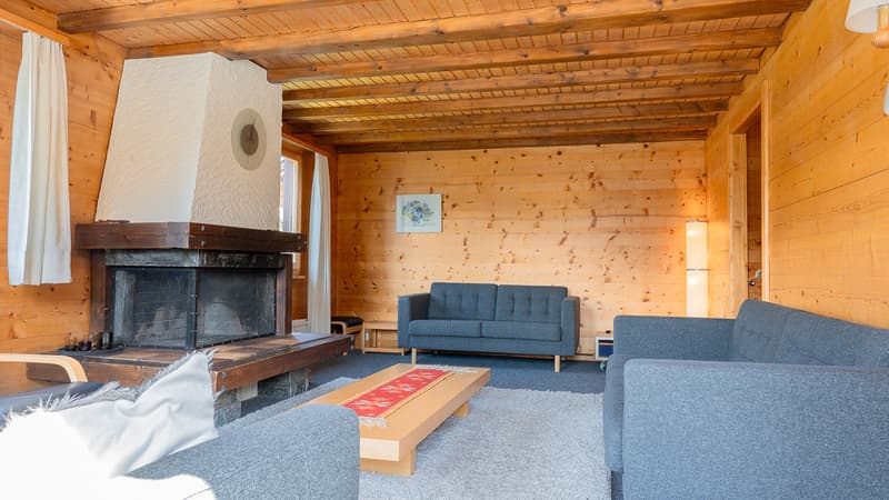 Chalet avec une belle vue à Grächen (10)