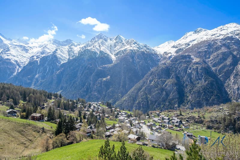 Chalet avec une belle vue à Grächen (6)