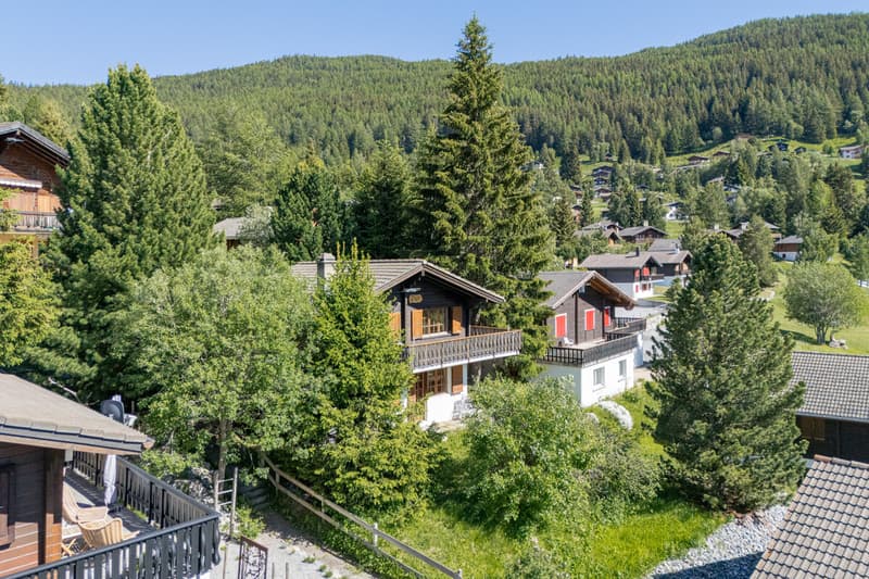 Chalet di vacanza affascinante con molta atmosfera a Bürchen (2)