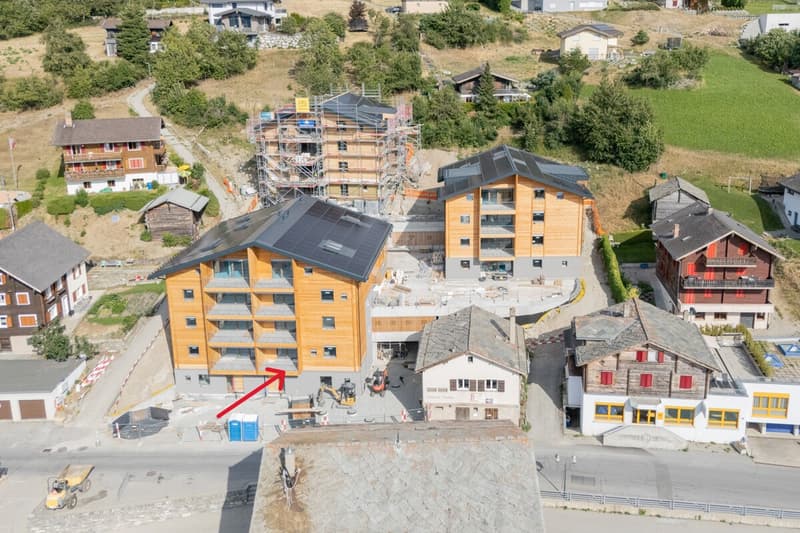 1.5-Zimmerwohnung zur Miete (Erstbezug): Neubau Hasol in Bürchen (1)