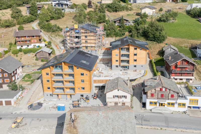 Quietly located 3.5-room apartment in the new Hasol building in Bürchen (5)