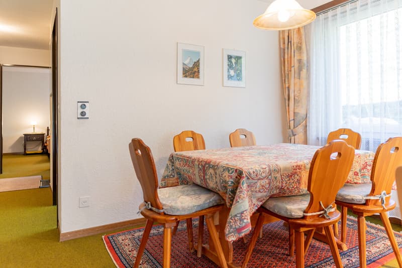 Klein und fein heimelige 2-Zimmerwohnung mit Weitblick in Grächen (8)