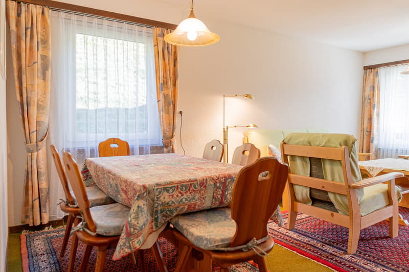 Klein und fein heimelige 2-Zimmerwohnung mit Weitblick in Grächen (7)