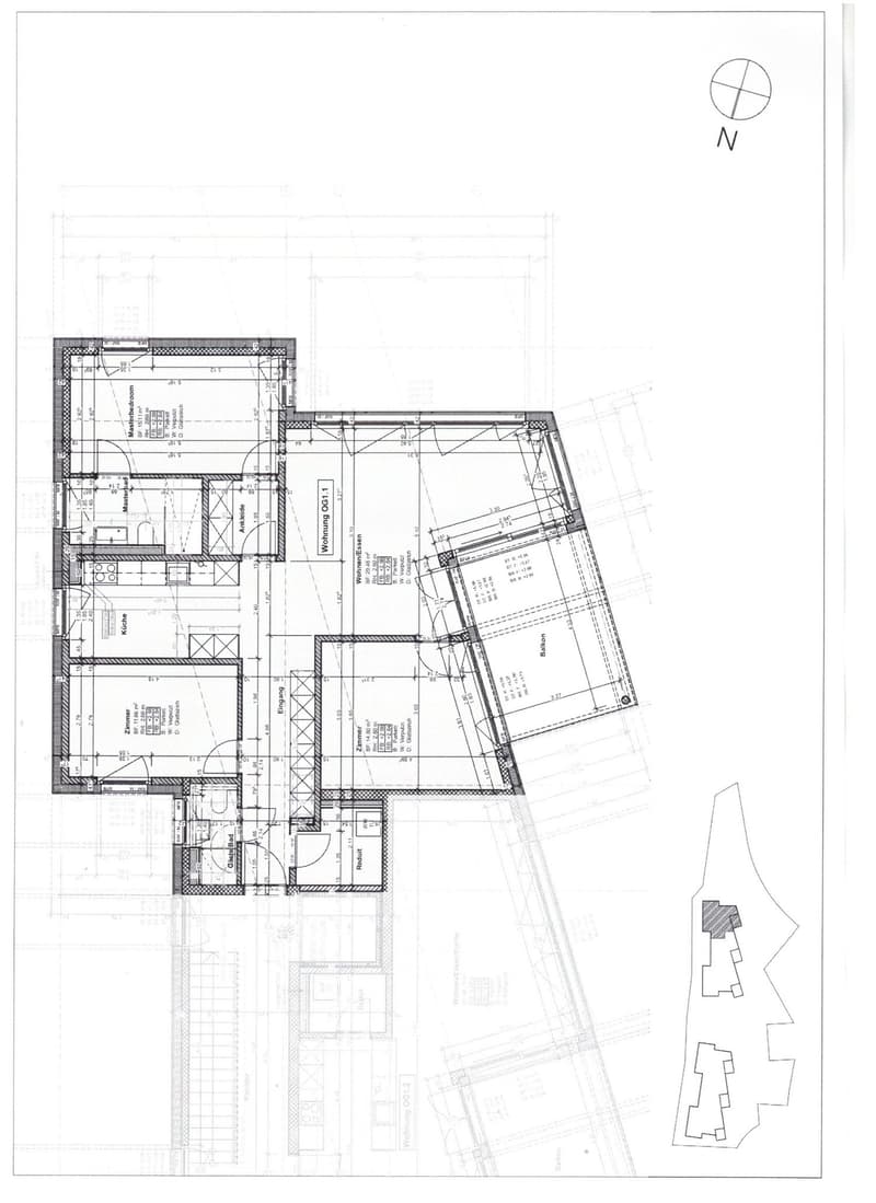 Appartamento moderno 4.5 locali a Waldenburg con balcone e parcheggio (2)