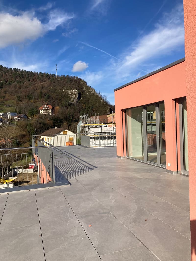 Appartement en attique moderne de 2,5 pièces avec vue sur les montagnes à Waldenburg (4)