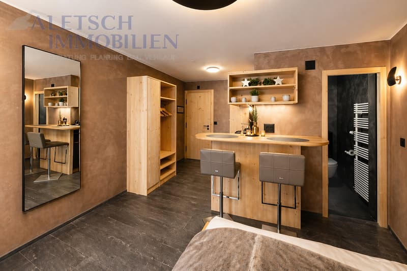 originell renoviertes Studio zur Dauermiete in Zermatt (2)
