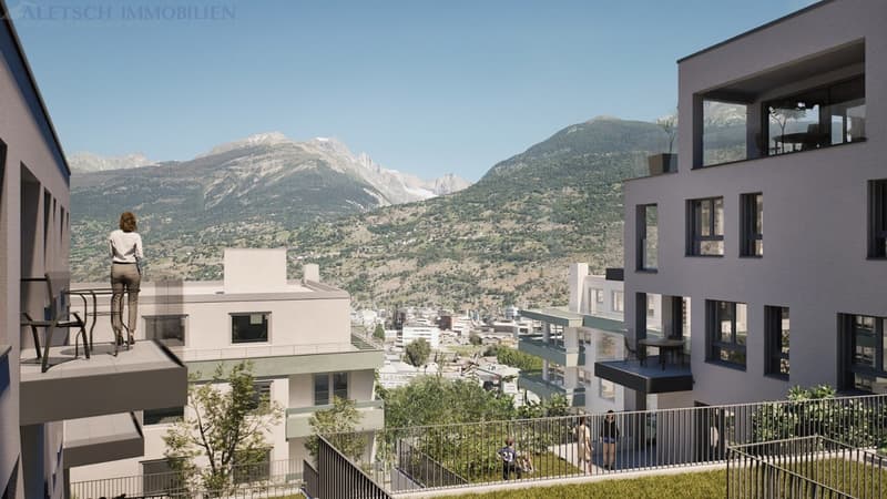 Progetto di costruzione nuova BACCHUS a Visp / VS - diversi appartamenti disponibili (2)