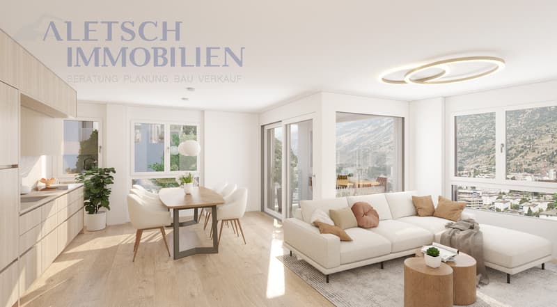 New construction project BACCHUS in Visp / VS - various apartments available (4)