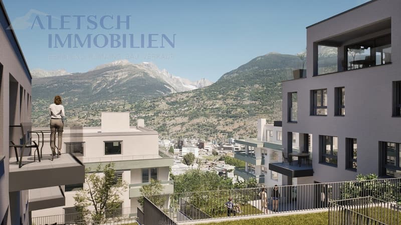 New construction project BACCHUS in Visp / VS - various apartments available (2)