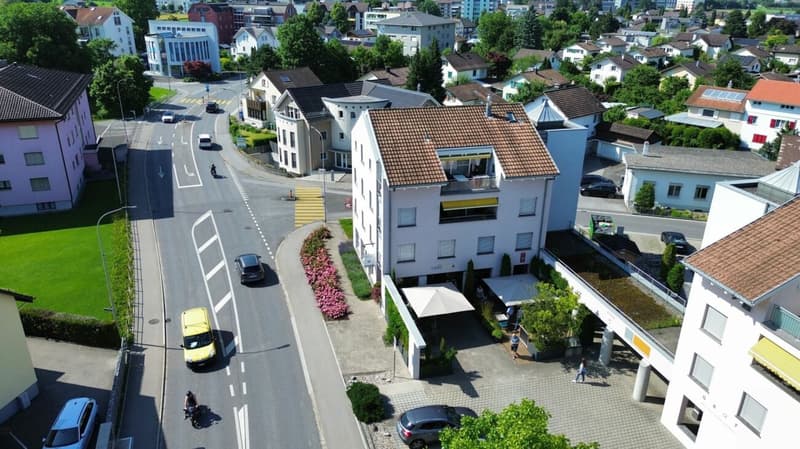 Appartement spacieux 3,5 pièces sous les toits au centre de Buchs-Räfis (10)