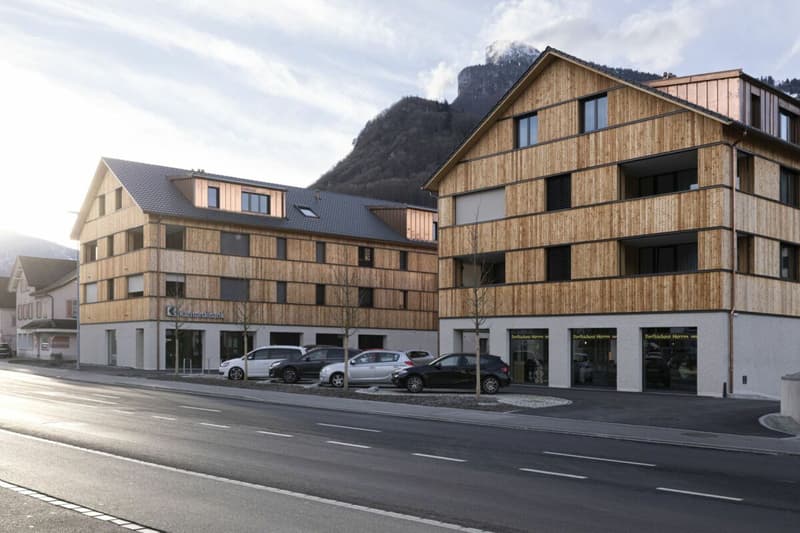 charmante 2.5 Zimmer-Wohnung im Zentrum Trübbach (1)