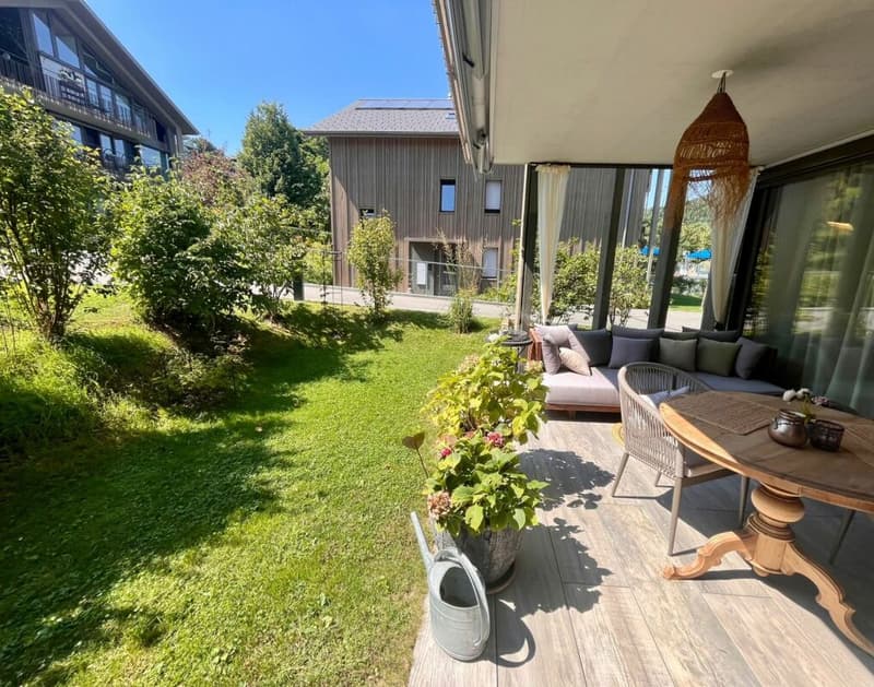 Appartamento di giardino 4,5 locali nella più bella baia d'Europa (7)