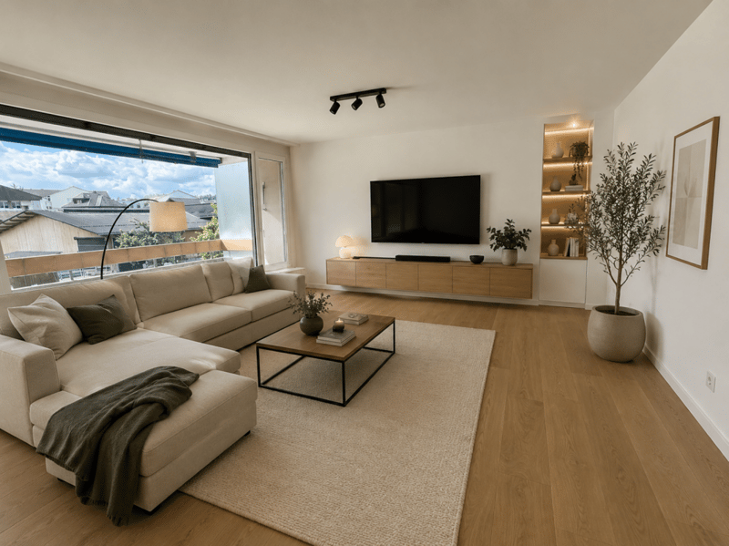 Appartement en propriété de 4,5 pièces avec garage au centre du village (1)