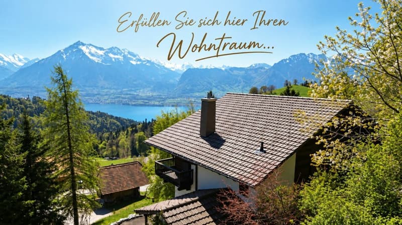 7.5-Zimmer Landhaus, Seesicht oberhalb der Nebelgrenze (1)