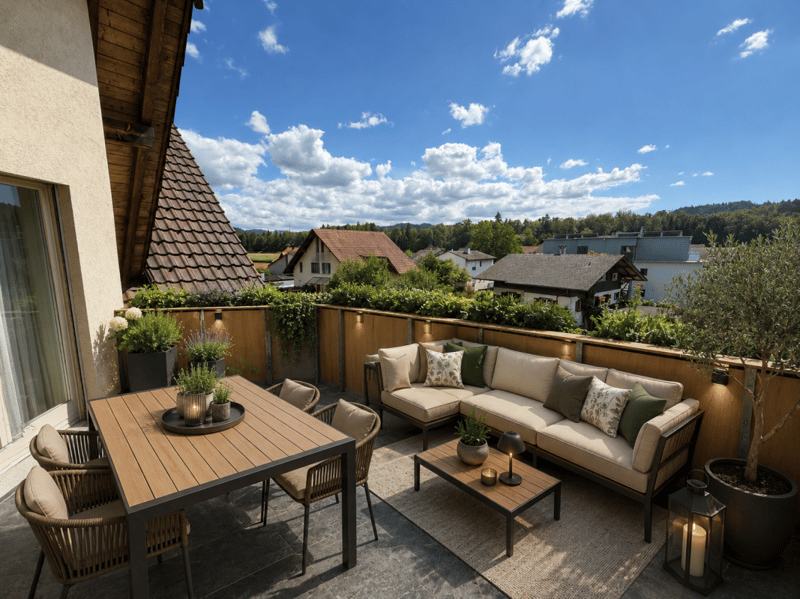 Gemütliche Dachwohnung mit schöner Terrasse (10)