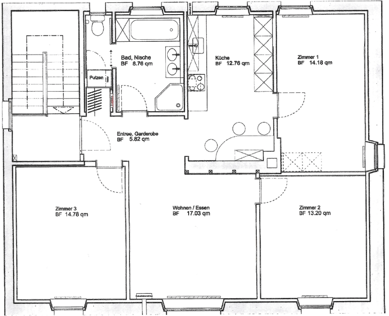 Charming 4.5 room apartment with beautiful Tessin-style arbor (12)