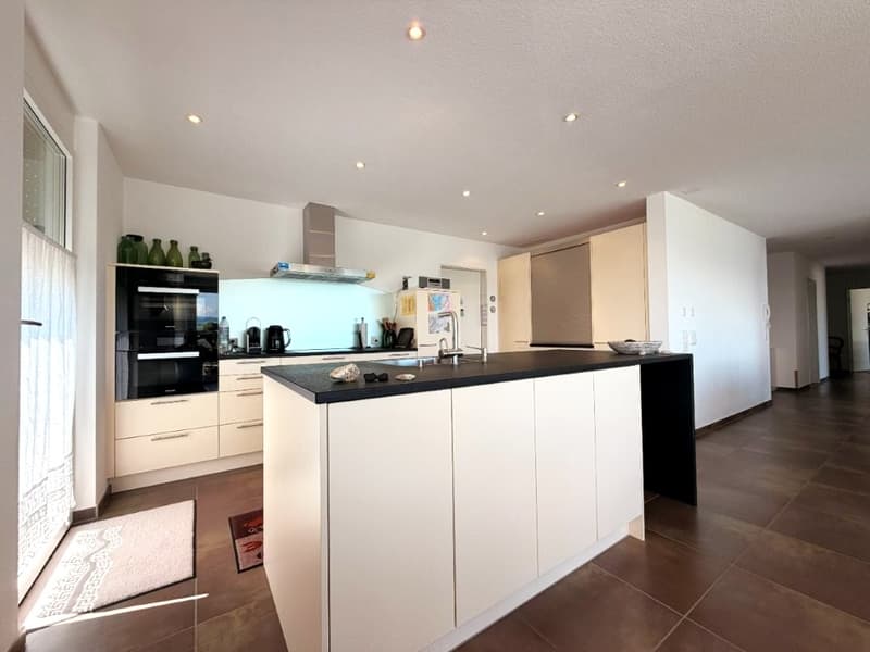 Appartement de terrasse exclusif de 5,5 pièces avec vue imprenable sur le lac et les montagnes (9)