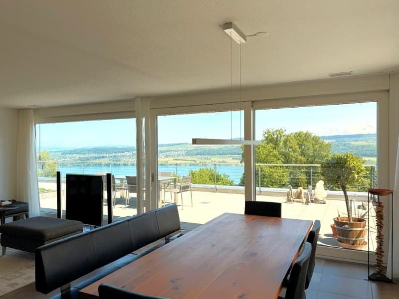 Appartement de terrasse exclusif de 5,5 pièces avec vue imprenable sur le lac et les montagnes (10)