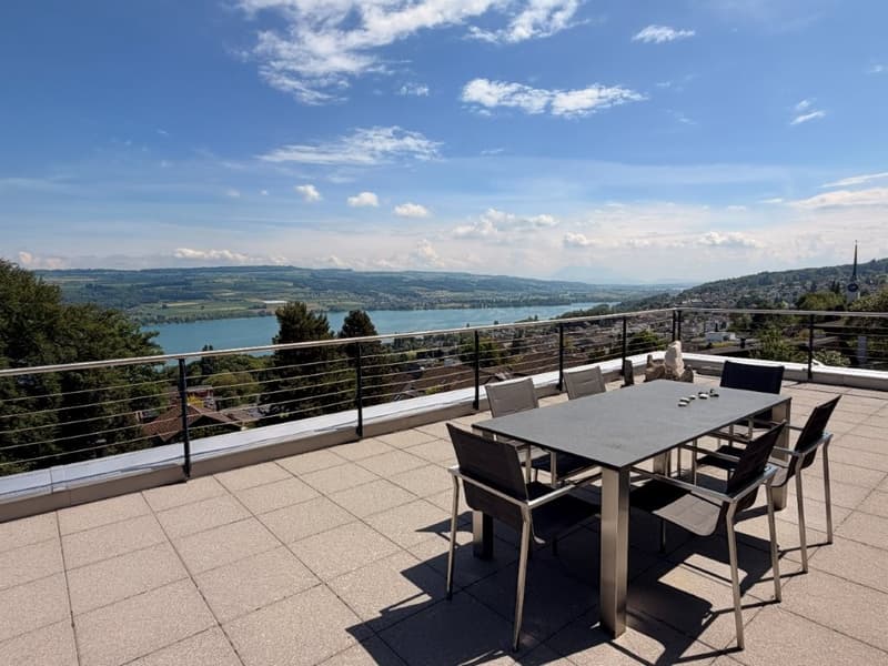 Appartement de terrasse exclusif de 5,5 pièces avec vue imprenable sur le lac et les montagnes (5)