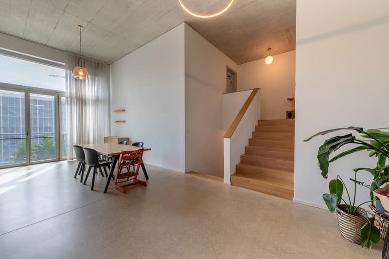 Habiter sur plusieurs niveaux - Appartement attractif de 5,5 pièces avec balcon (6)