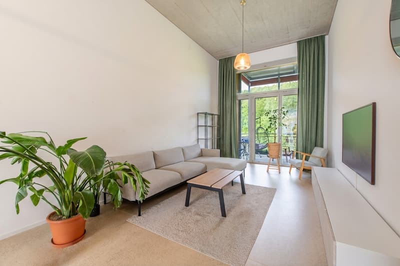 Habiter sur plusieurs niveaux - Appartement attractif de 5,5 pièces avec balcon (2)