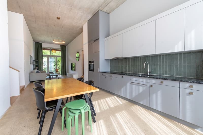 Habiter sur plusieurs niveaux - Appartement attractif de 5,5 pièces avec balcon (4)