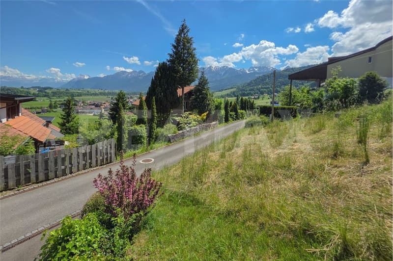 Building land in an exclusive panoramic location in Wattenwil (8)
