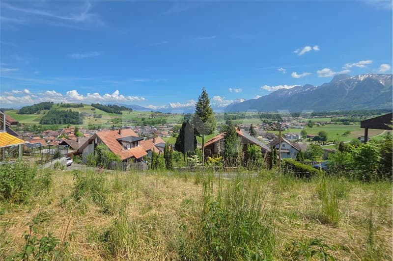 Building land in an exclusive panoramic location in Wattenwil (4)