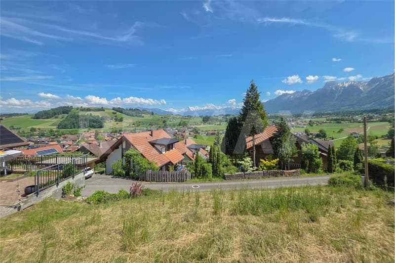 Building land in an exclusive panoramic location in Wattenwil (10)
