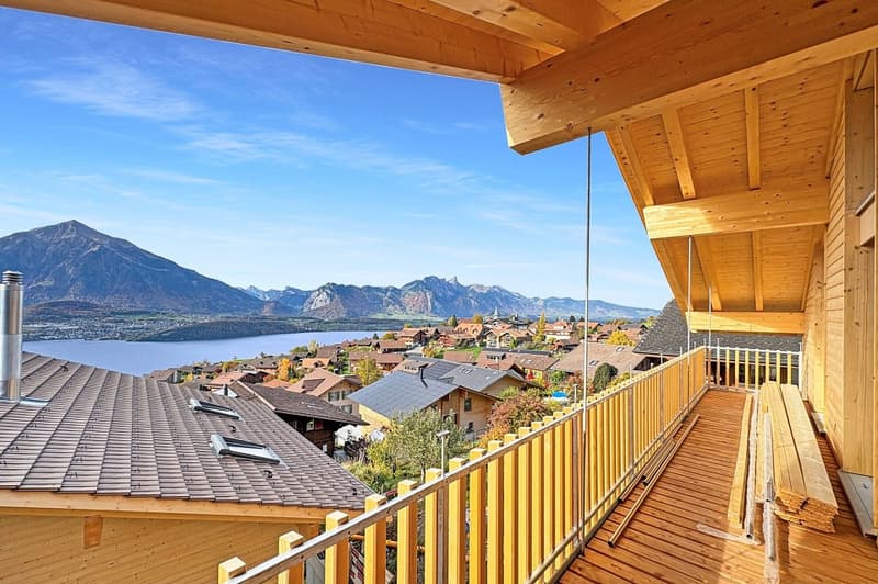 Detached house with lake view & mountain panorama (2)