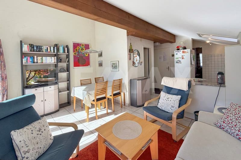 Sonnige 2½ - Zimmer Dachwohnung in Kandersteg (5)