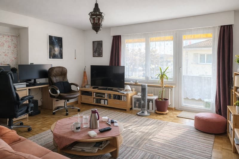 Appartement lumineux 5 pièces avec grand balcon (3)