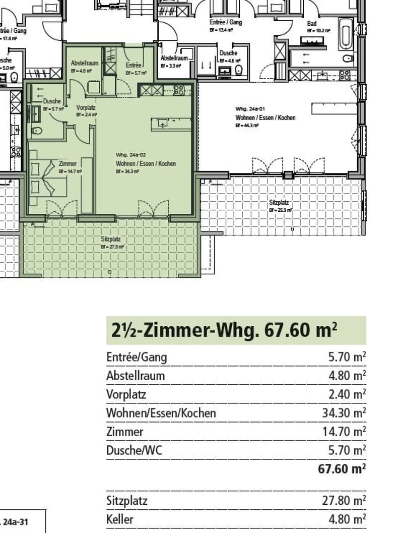 Grosszügige 4.5 Zimmerwohnung im Erdgeschoss zu vermieten (11)