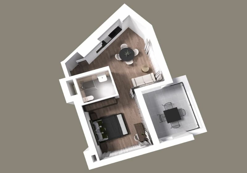 Appartamento SUPERIOR arredato - 52 m2 (2)