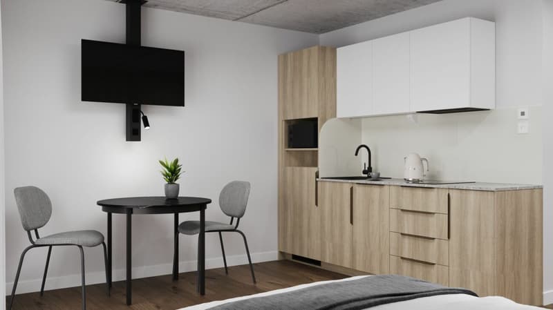 Möbliertes BASIC Apartment - 25 m2 (10)
