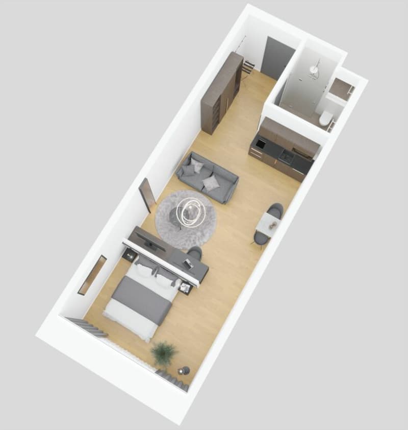 Appartamento SUPERIOR completamente arredato - 45 m2 (2)