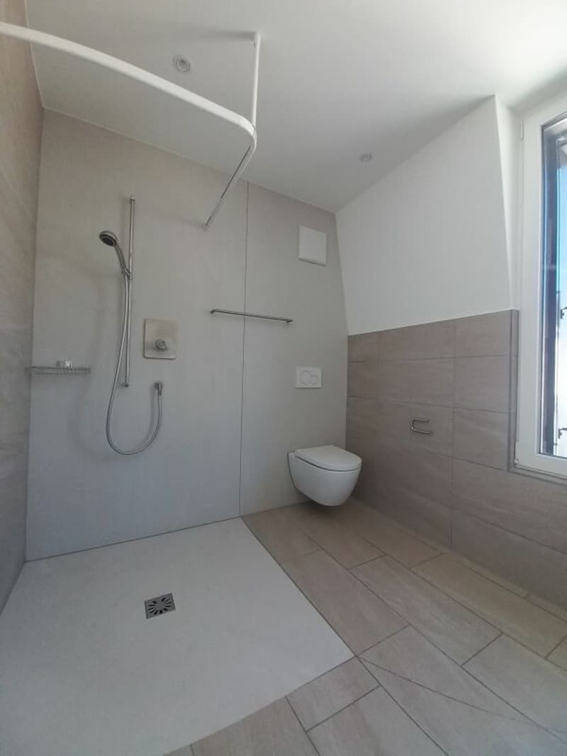 Dusche + WC