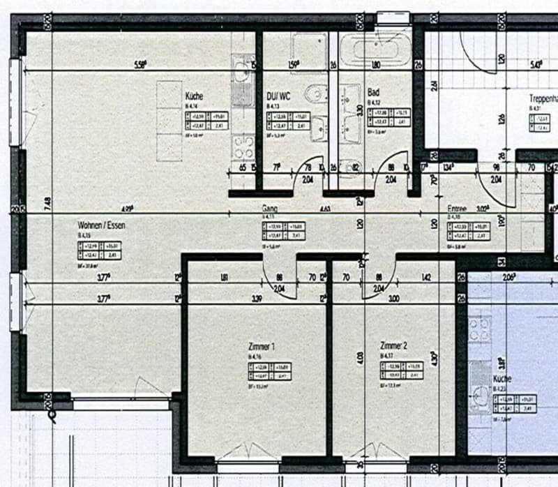 Appartamento attico attraente di 3,5 locali con grande terrazza di 41m2 (12)