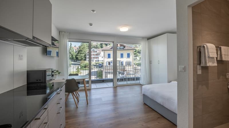 Vollmöbliertes BASIC Apartment - 24 m2 (2)