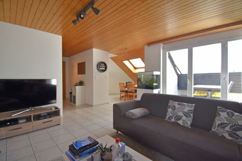 Appartement en mansarde de 2,5 pièces à Schwarzenbach (1)