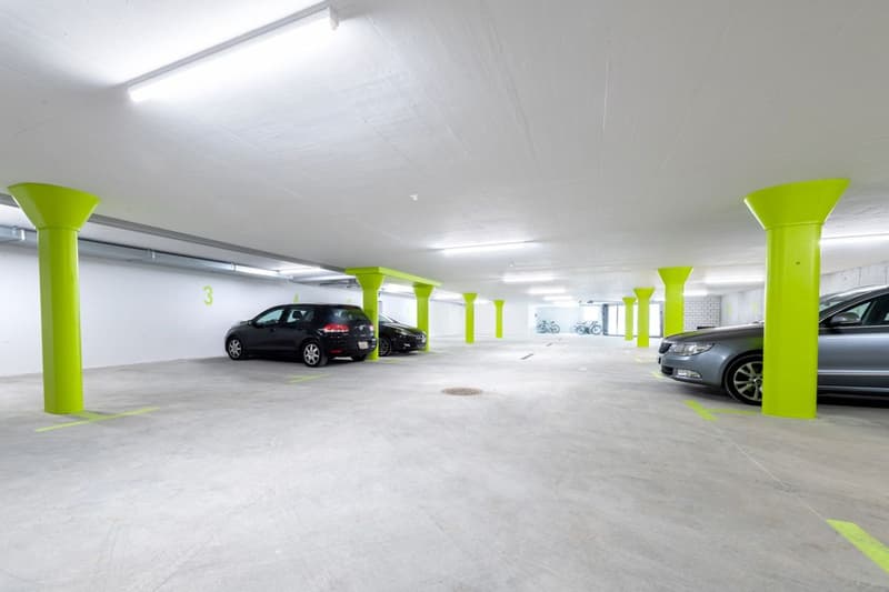 Parking space in the center of Gossau (1)