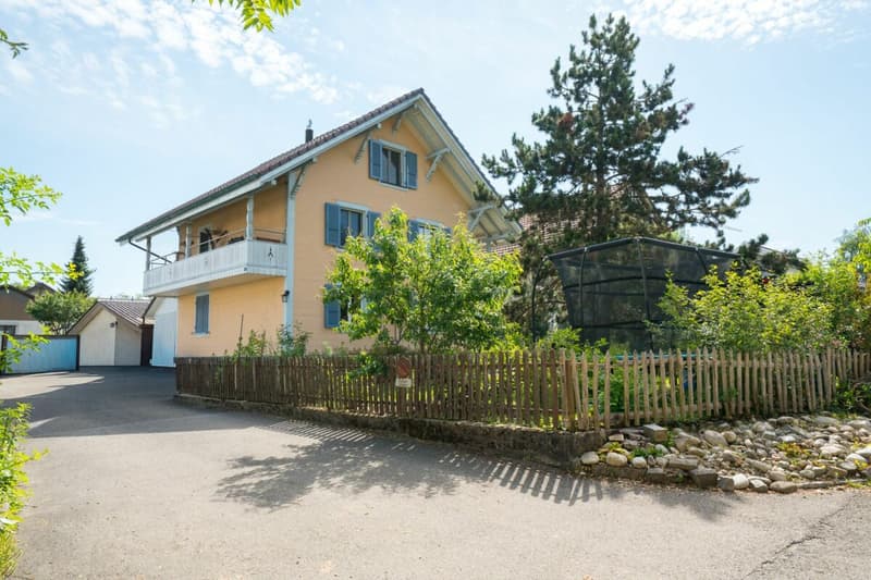 Zweifamilienhaus mit Garagen, Werkstatt und Lagerräumen zu verkaufen (3)