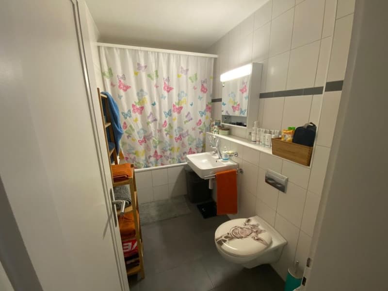 renoviertes Badezimmer