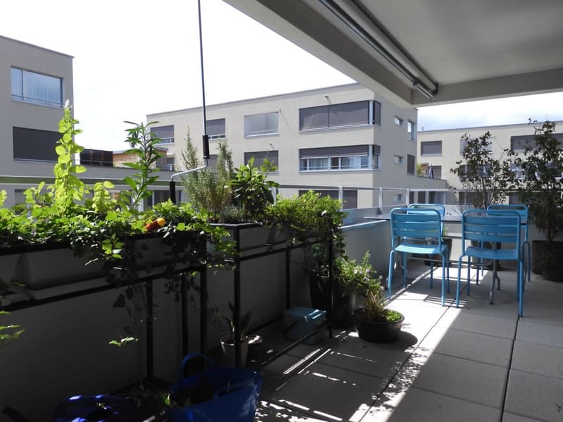 Topmoderne Wohnung - 3.5 Zi-Wohnung Bahnhofsnah, sonnig und geräumig (2)