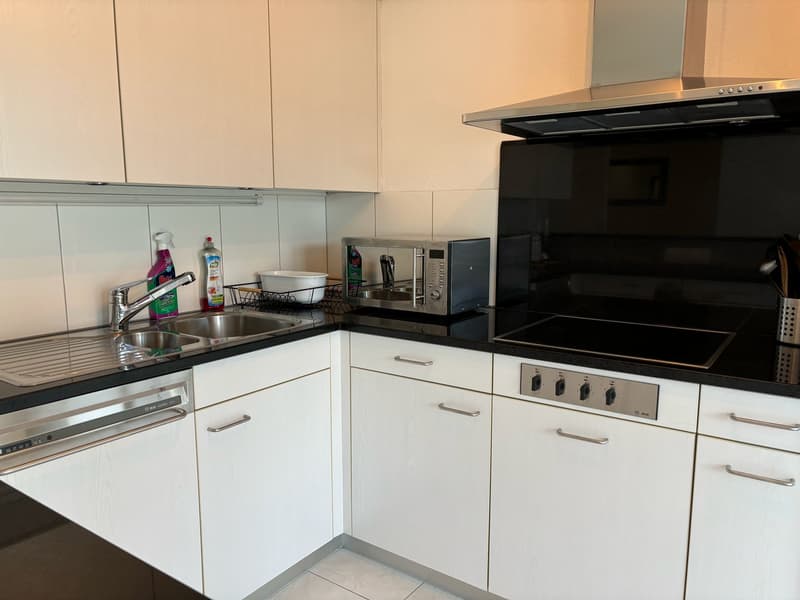 2.5-Zimmer-Wohnung - möbliert - mit Balkon in Buchs Zürich (8)