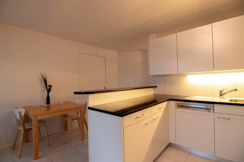 2.5-Zimmer-Wohnung - möbliert - mit Balkon in Buchs Zürich (12)