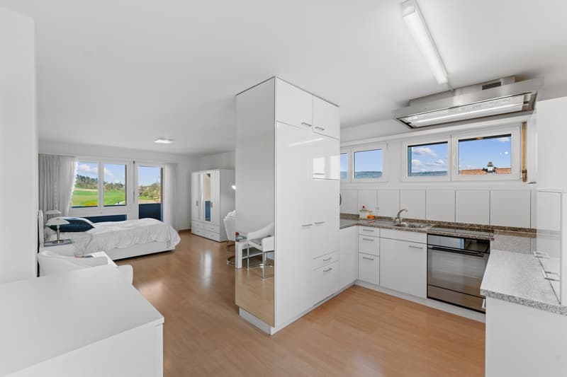 Möblierte 1.5-Zimmer-Wohnung mit Balkon in Dällikon Zürich (5)