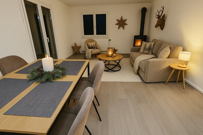 Modern Chalet in Grächen with Panoramic View (6)