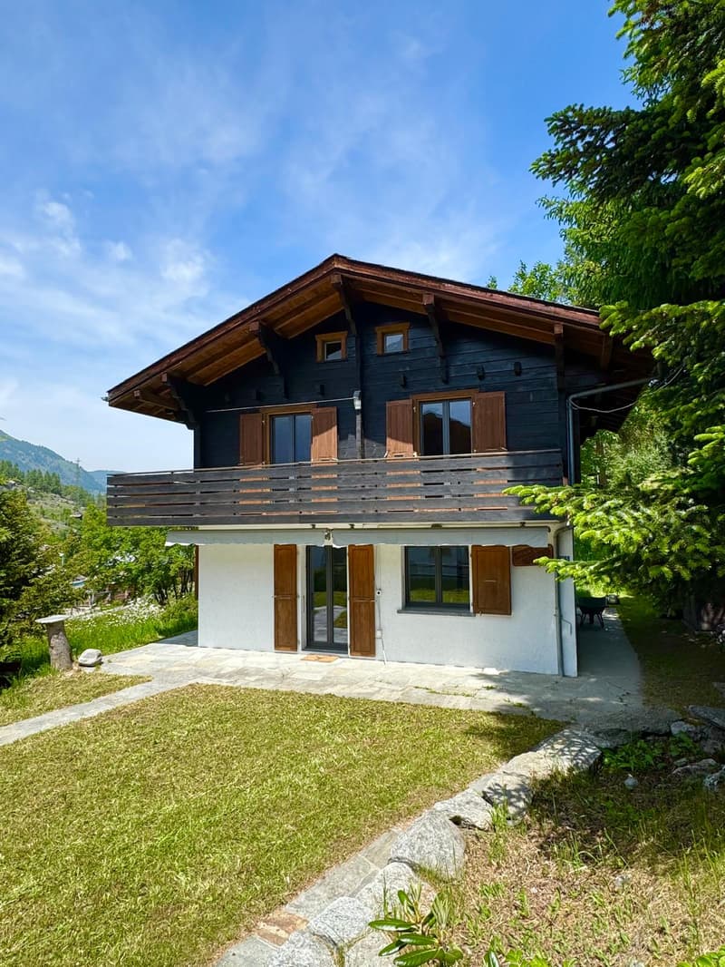 Modern Chalet in Grächen with Panoramic View (5)