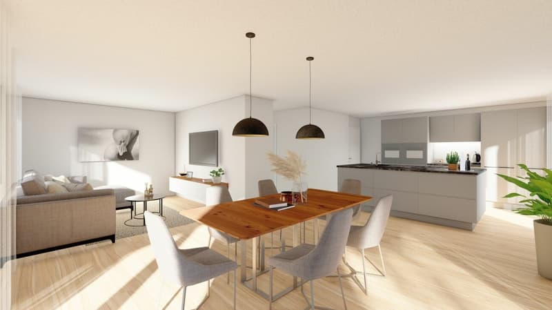 4.5-room semi-detached house in a rural setting (3)